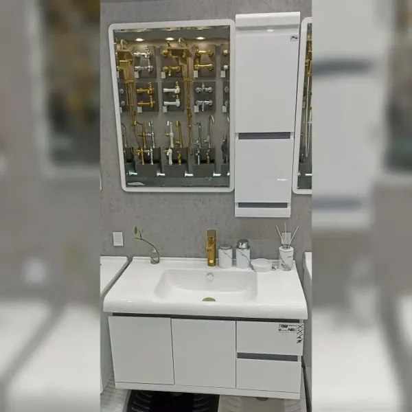 فول ست روشویی روکابینتی ویستا سفید 90 در 48 سانت |برند وی نوین