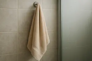 ایجاد لکه و تغییر رنگ بر روی حوله 