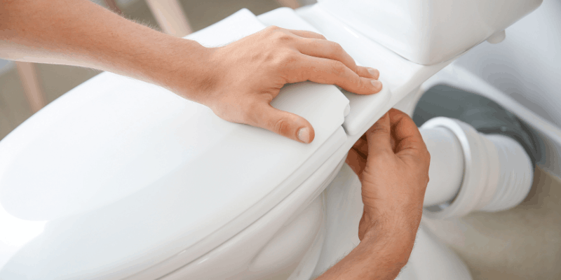 ارتفاع شیر توالت فرنگی و شلنگ دستی (Health Faucet)